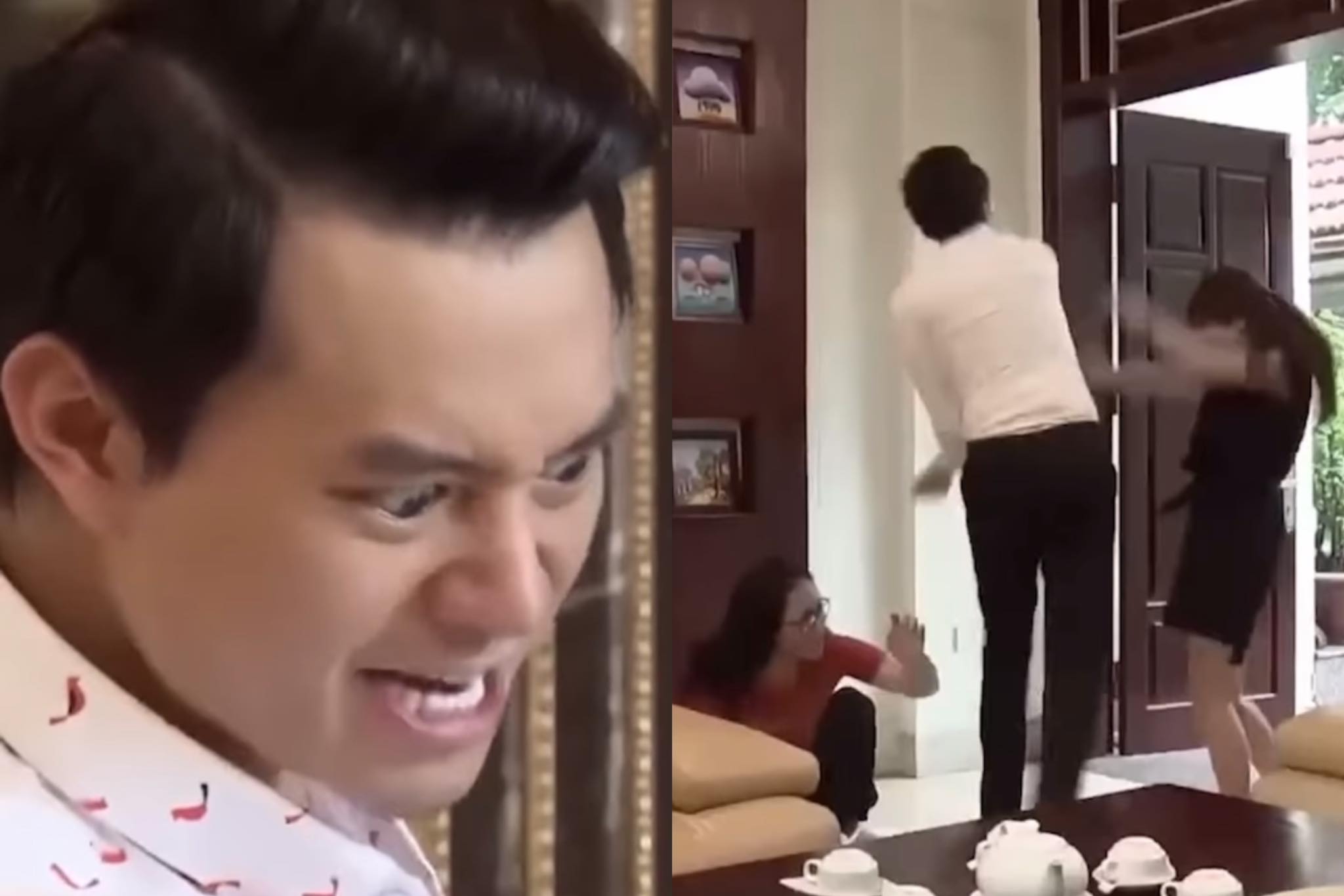 Cảnh phim “Sống chung với mẹ chồng” bất ngờ bị đào lại. Ảnh: chụp màn hình