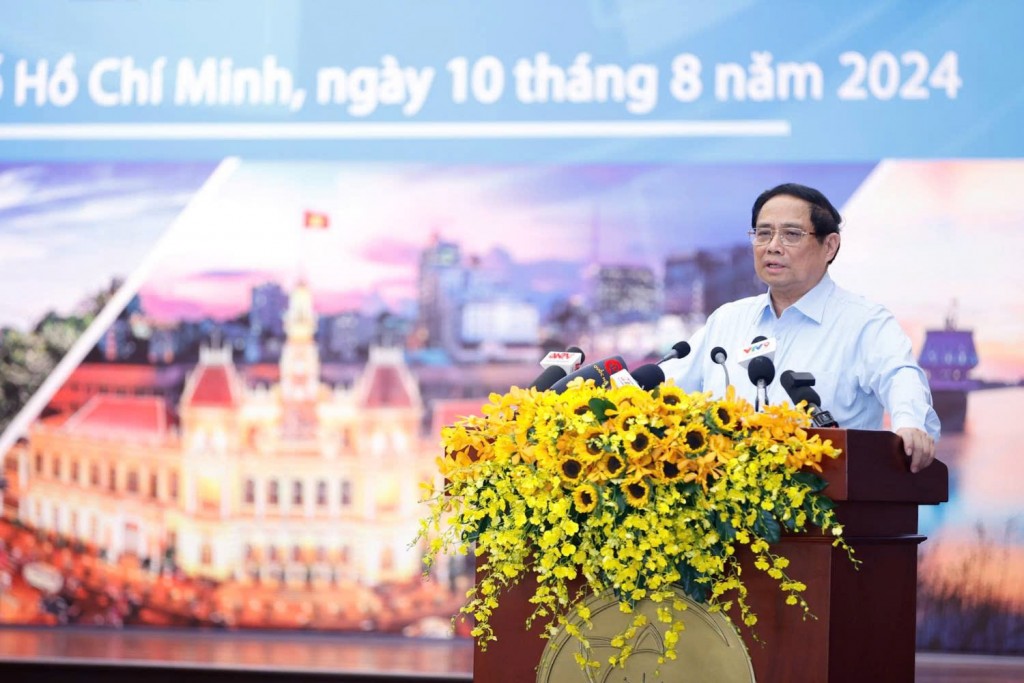 Thủ tướng Phạm Minh Chính chủ trì hội nghị Hội đồng điều phối vùng Đông Nam Bộ lần thứ 4.