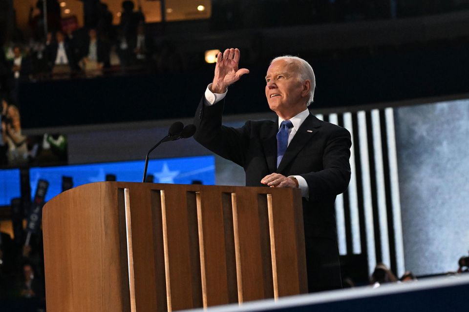 Tổng thống Mỹ Joe Biden nói gì tại đại hội toàn quốc Đảng Dân chủ?- Ảnh 1.