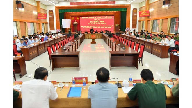 Khai mạc diễn tập Khu vực phòng thủ ở TP Phú Quốc