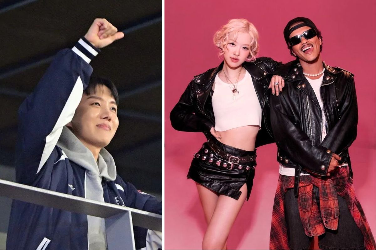 J-Hope BTS nhảy theo giai điệu ca khúc “APT.” của Rosé và Bruno Mars. Ảnh: Naver