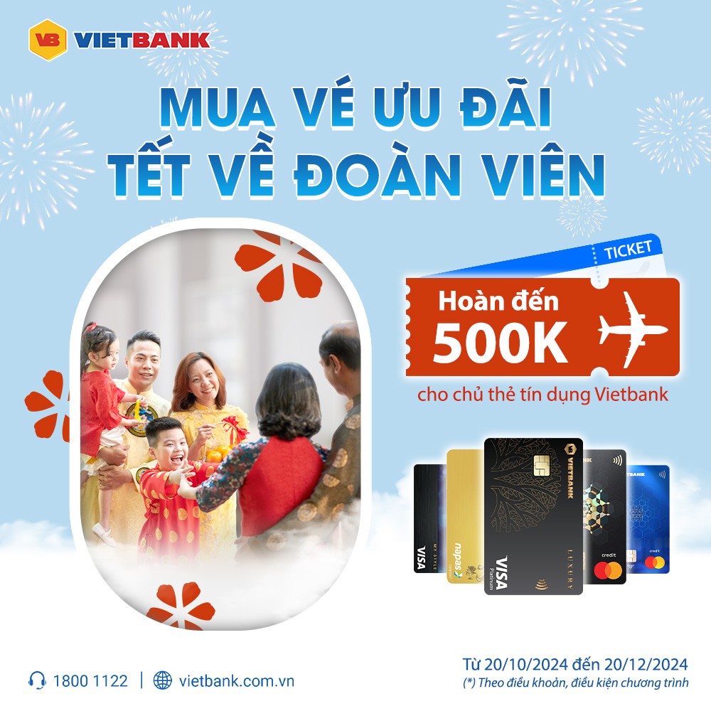 “Mưa” quà tặng hơn 3 tỷ đồng dành cho khách hàng Vietbank