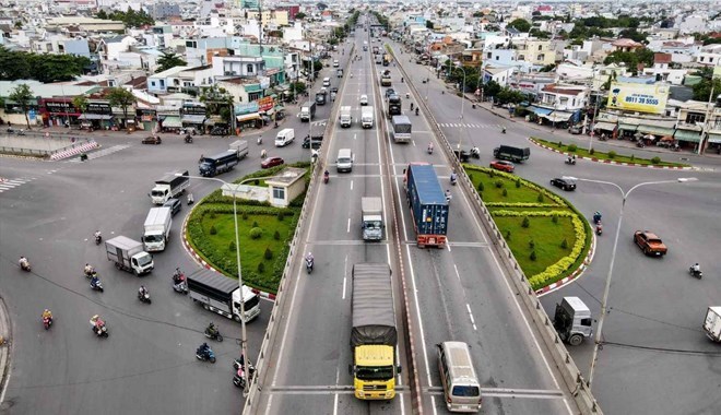 44 km Quốc lộ 1 qua TPHCM đổi thành 3 tên gọi mới