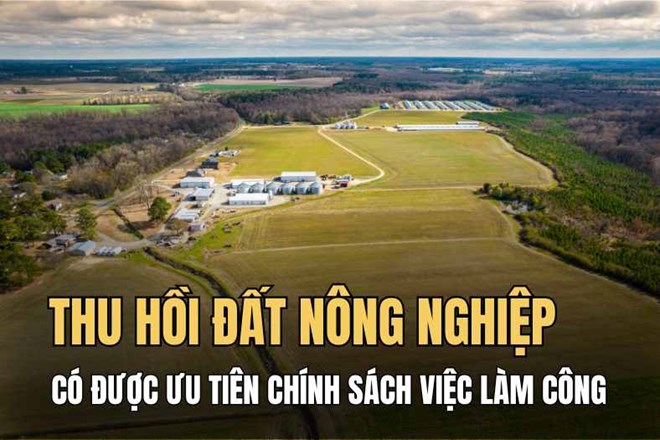 Bị thu hồi đất nông nghiệp thì có nhận được ưu tiên?