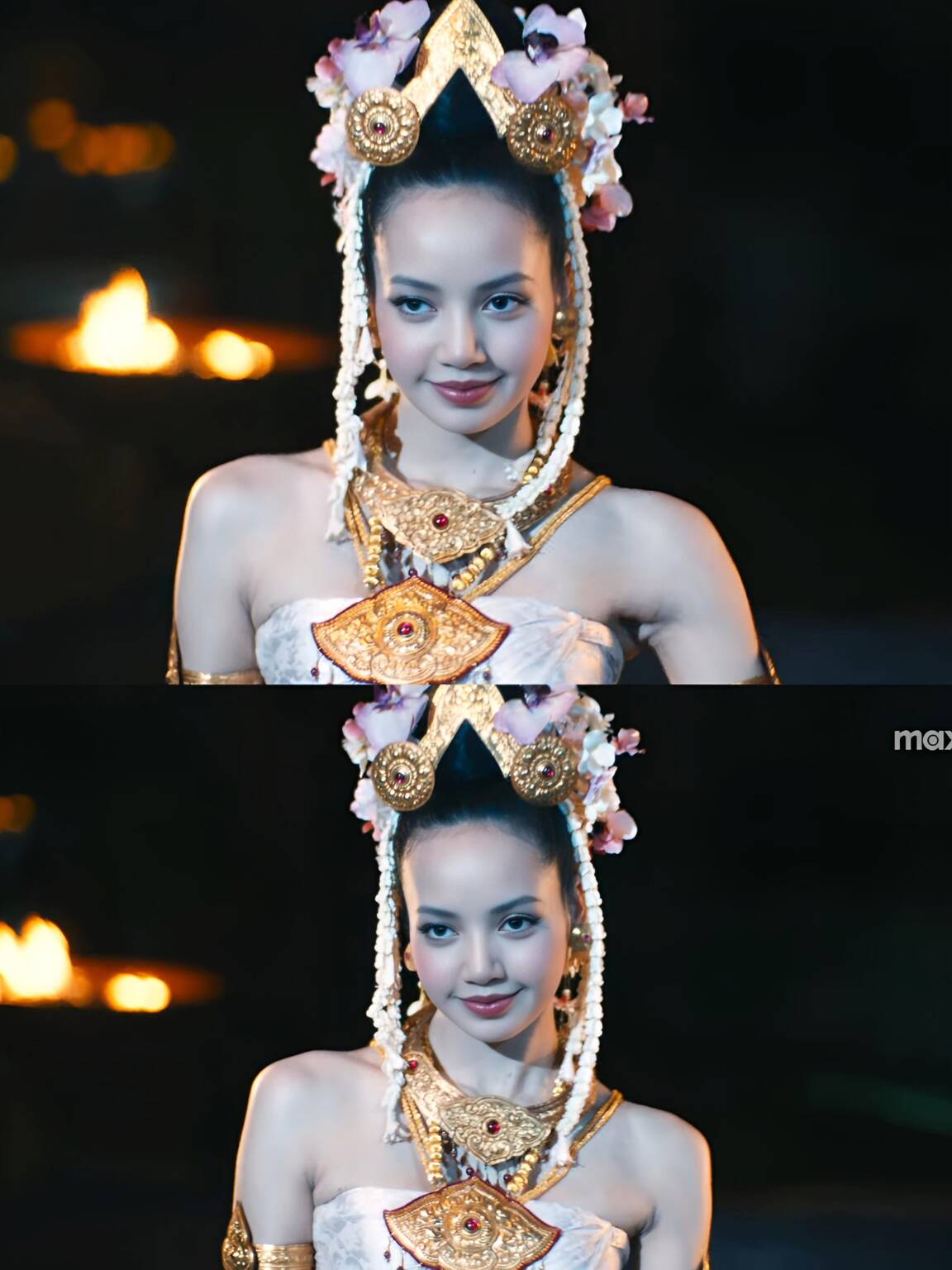 Lisa mặc trang phục truyền thống của Thái Lan trong trailer mới. Ảnh: Nhà sản xuất