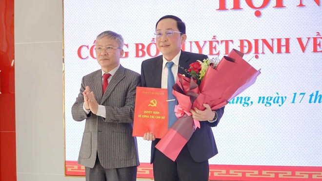 Điều Chủ tịch huyện Tây Giang, Quảng Nam làm Bí thư Thăng Bình