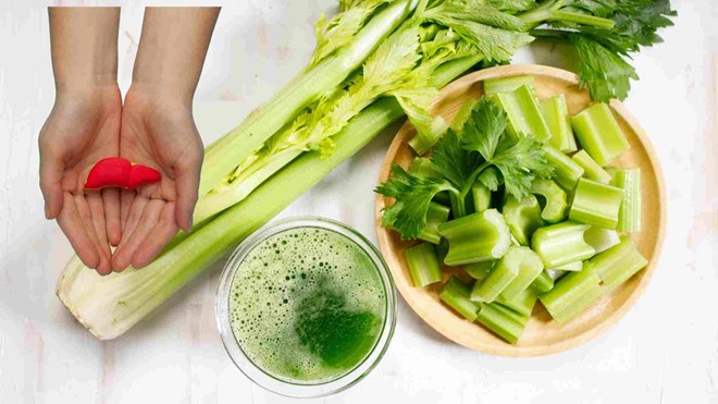 2 món ăn với cần tây giúp thải độc gan