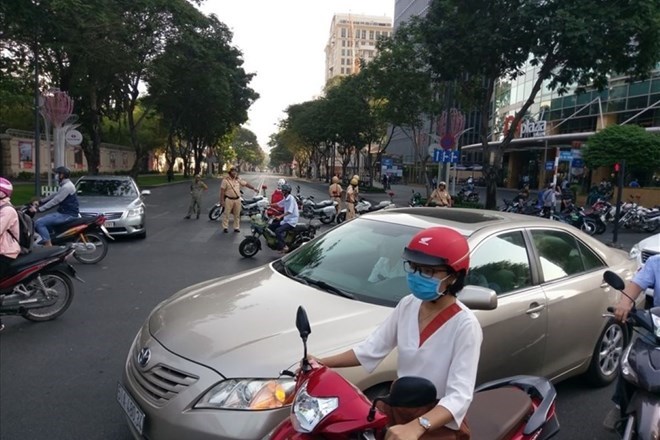 Cấm lưu thông trên một số đoạn đường ở TPHCM cuối tuần này