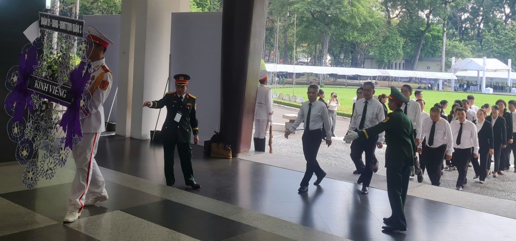 TP Hồ Chí Minh trang trọng tổ chức lễ viếng nguyên Chủ tịch nước Trần Đức Lương