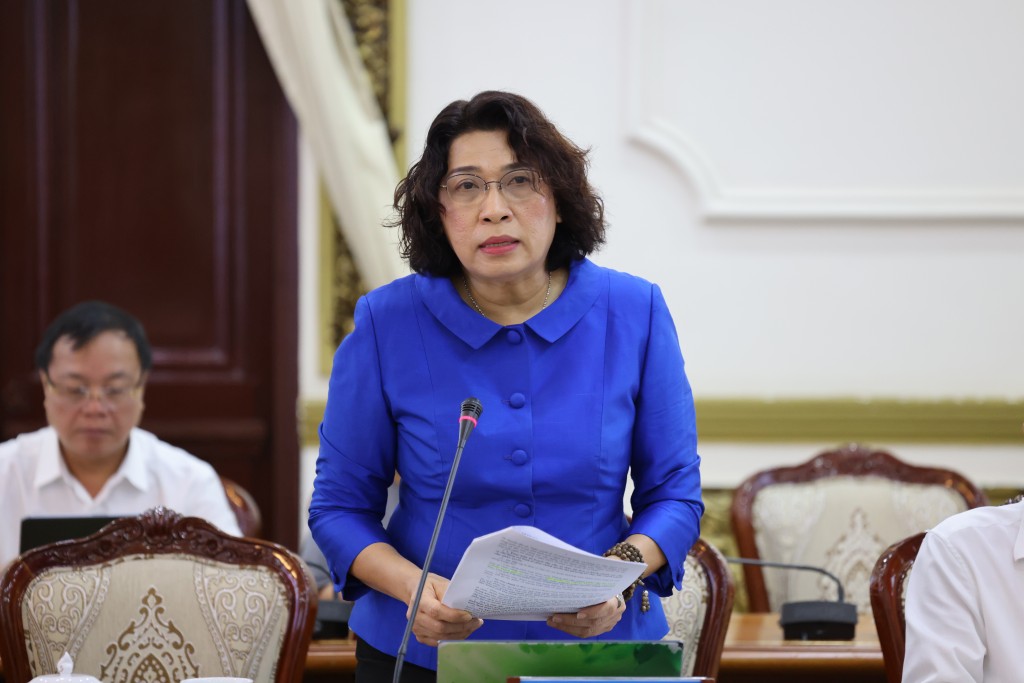 Giám đốc Sở Tài chính Lê Thị Huỳnh Mai