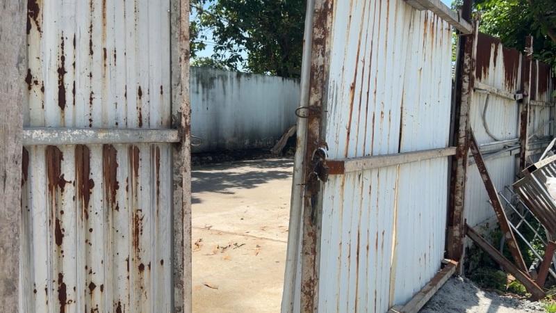 Hiện trạng tại dự án Bến xe tải và dịch vụ công cộng thị trấn Trâu Quỳ. Ảnh: Nhóm PV