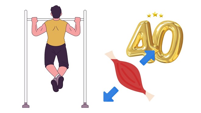 Bài tập tăng cơ bắp và sức mạnh cho đàn ông sau 40 tuổi