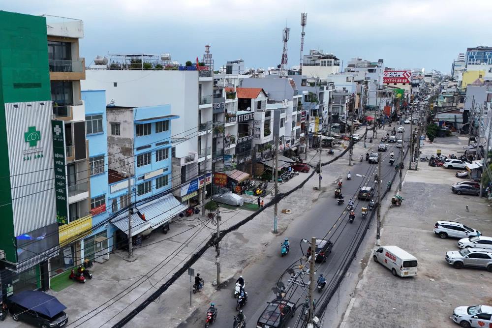 Tuyến Metro số 2 đã giải phóng 100% mặt bằng. Ảnh: Anh Tú