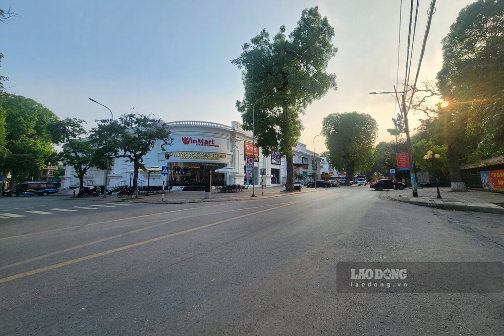 Trung tâm phường Phú Thọ. Ảnh: Tô Công.