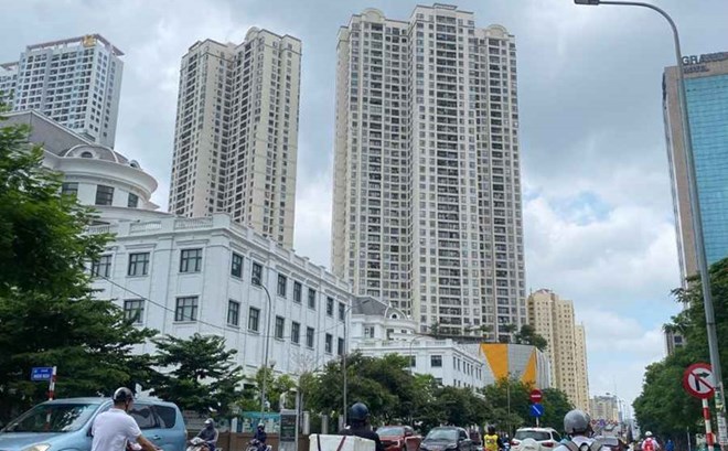 Trong quý II/2025, nhiều dự án chung cư mở mới ở Hà Nội ghi nhận mức giá cao. Ảnh: Như Hạ