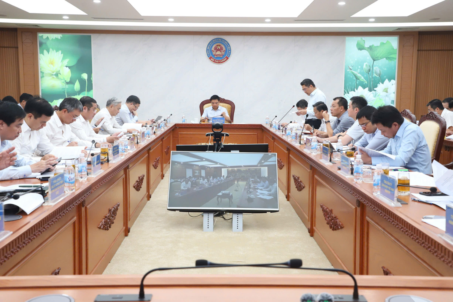 Hội nghị Sơ kết công tác 6 tháng đầu năm, phương hướng nhiệm vụ 6 tháng cuối năm 2025 của các doanh nghiệp do Bộ Tài chính là cơ quan đại diện chủ sở hữu.