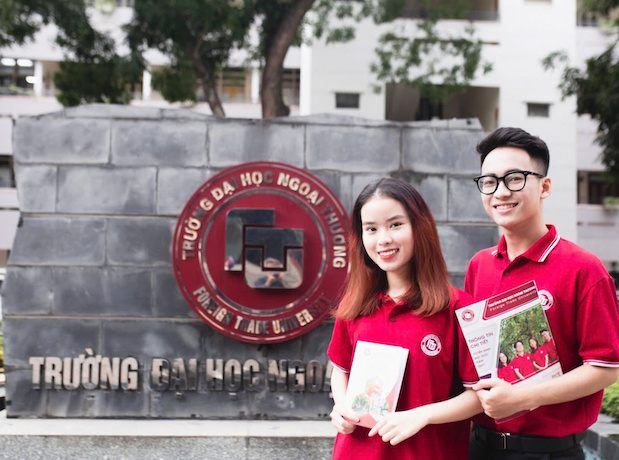 Sinh viên Trường Đại học Ngoại thương. Ảnh: FTU
