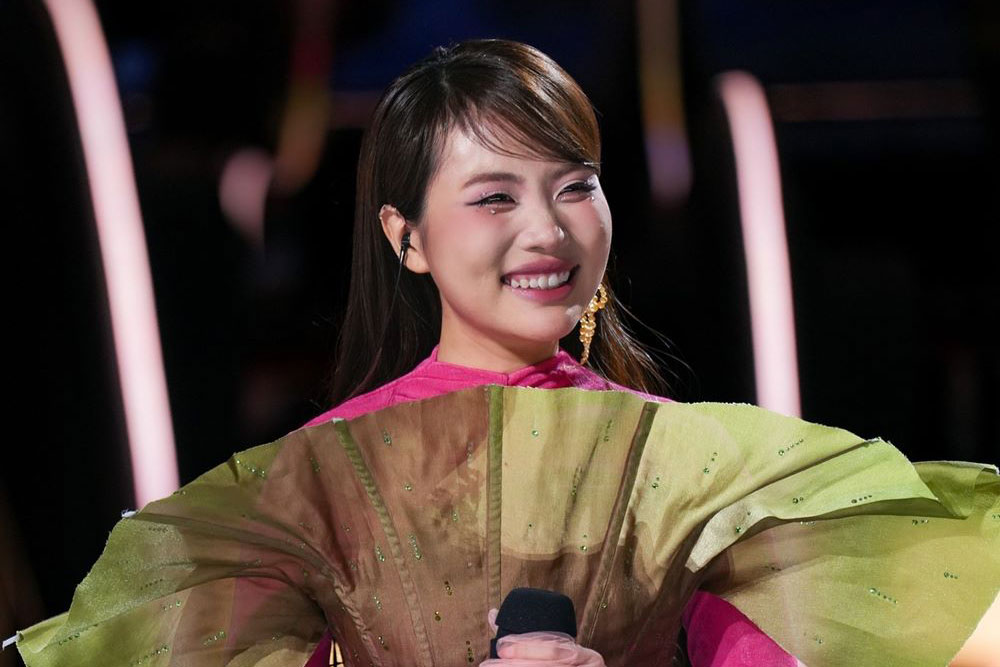 Phương Mỹ Chi. Ảnh: Nhà sản xuất Sing! Asia