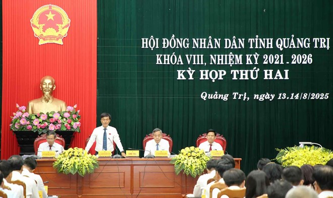 Nhiều nghị quyết quan trọng được xem xét tại kỳ họp thứ 2 của HĐND tỉnh Quảng Trị