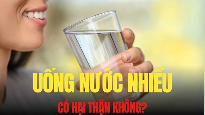Uống nước đúng cách ra sao để tránh suy thận