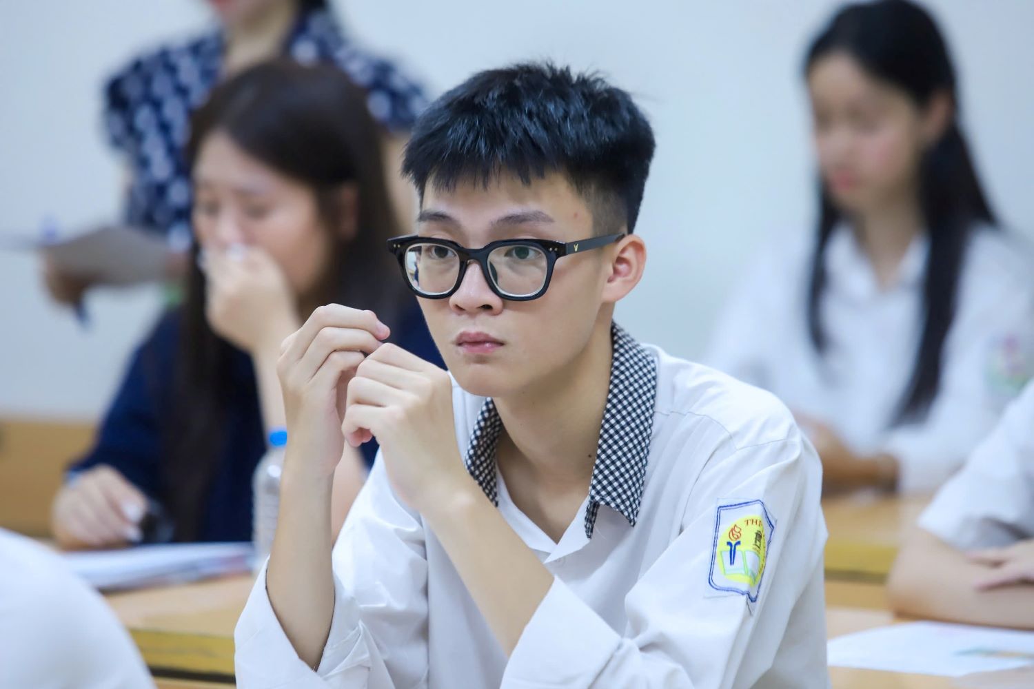 Thí sinh tham dự kỳ thi tốt nghiệp THPT năm 2025. Ảnh: Vân Trang