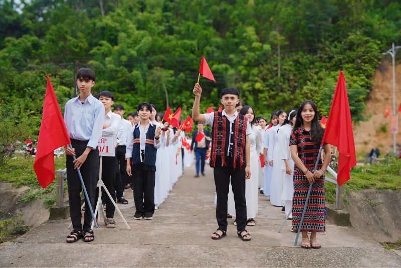 Năm học 2024 - 2025, TP.Đà Nẵng có 971 trường công lập và 212 trường ngoài công lập với 21.920 lớp và 670.744 học sinh. Ảnh: Ngô Hòa