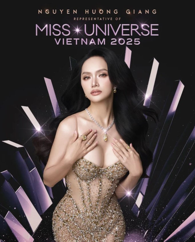 Trang chủ Miss Universe Vietnam công bố Hương Giang là đại diện tiếp theo chinh chiến tại đấu trường nhan sắc danh giá bậc nhất hành tinh. Ảnh: BTC