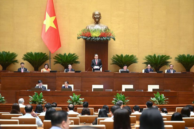 Kỳ họp thứ 9, Quốc hội khóa XV. Ảnh: Phạm Đông