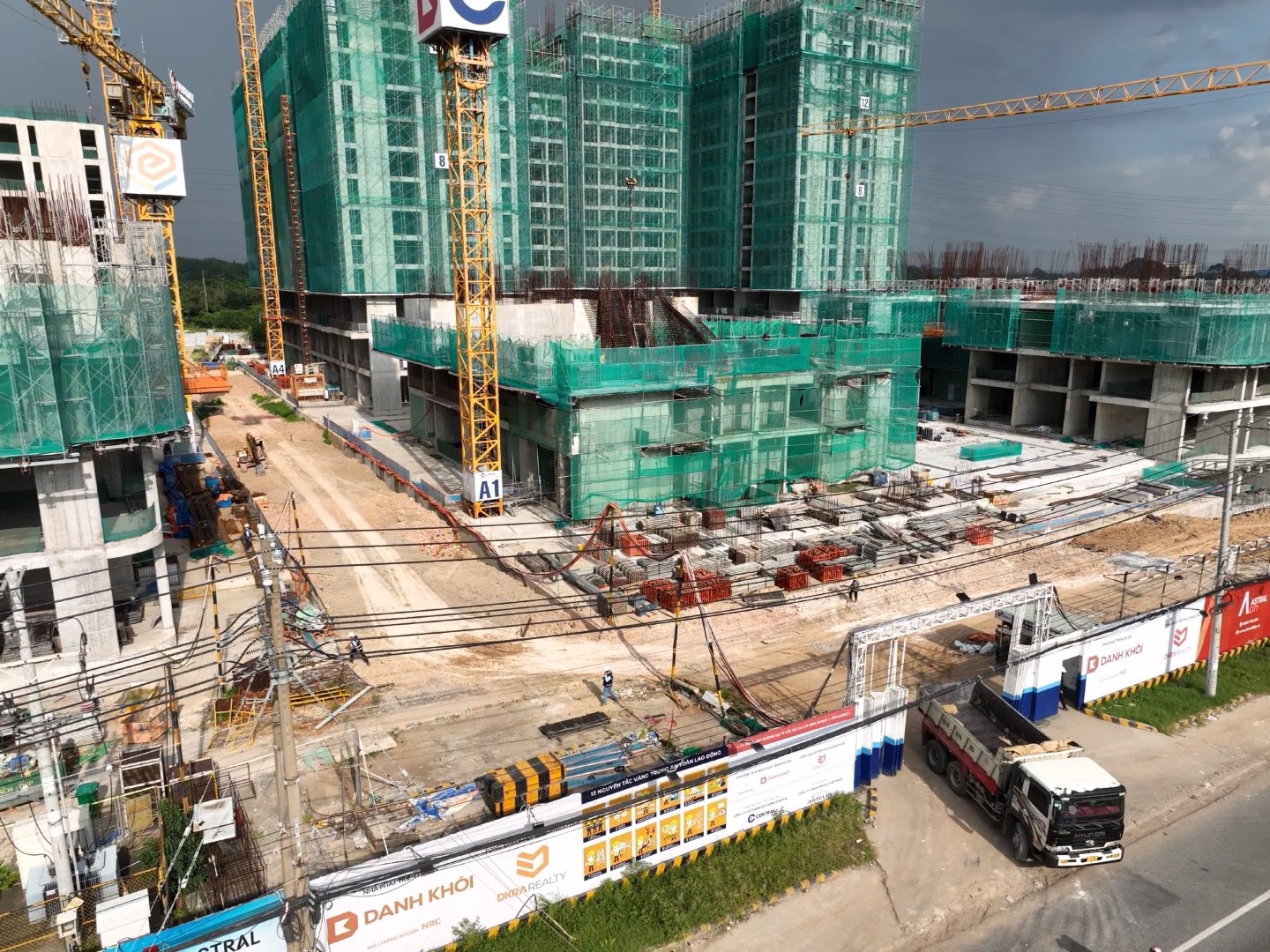 Khu vực phía Bắc TP. Hồ Chí Minh (Bình Dương cũ), nơi hạ tầng và các dự án nhà ở đang phát triển mạnh. Ảnh: Anh Hào.