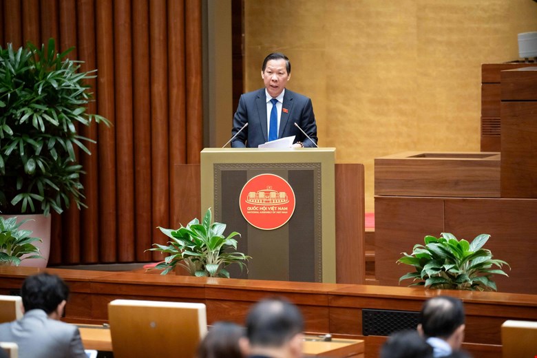 Chủ nhiệm Uỷ ban Kinh tế và Tài chính của Quốc hội Phan Văn Mãi. Ảnh: Media Quốc hội