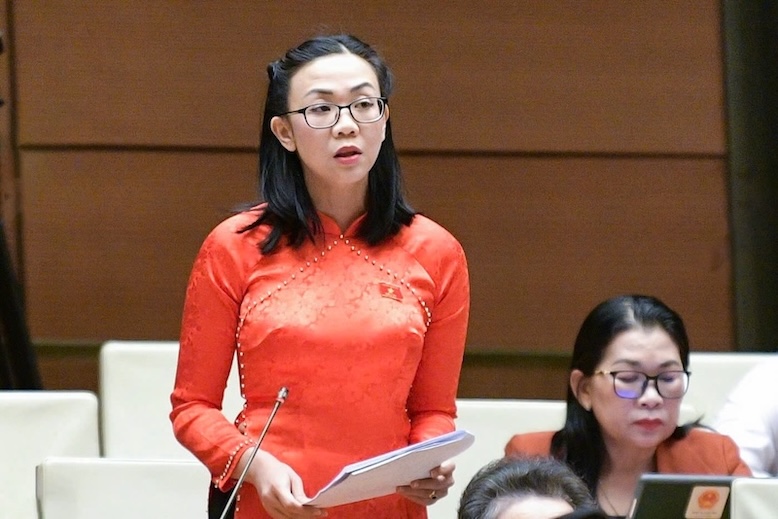 Đại biểu Quốc hội Trịnh Tú Anh. Ảnh: Tường Vân