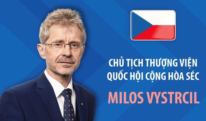 Chủ tịch Thượng viện Quốc hội Cộng hòa Czech bắt đầu thăm chính thức Việt Nam