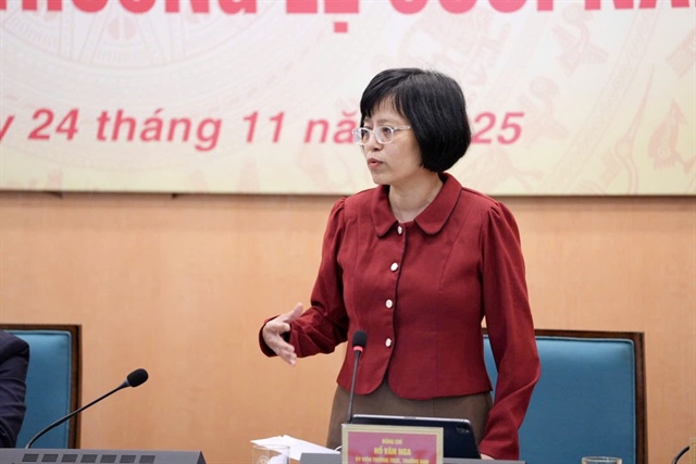 Trưởng Ban Kinh tế - Ngân sách HĐND TP Hà Nội Hồ Vân Nga. Ảnh: TRỌNG PHÚ