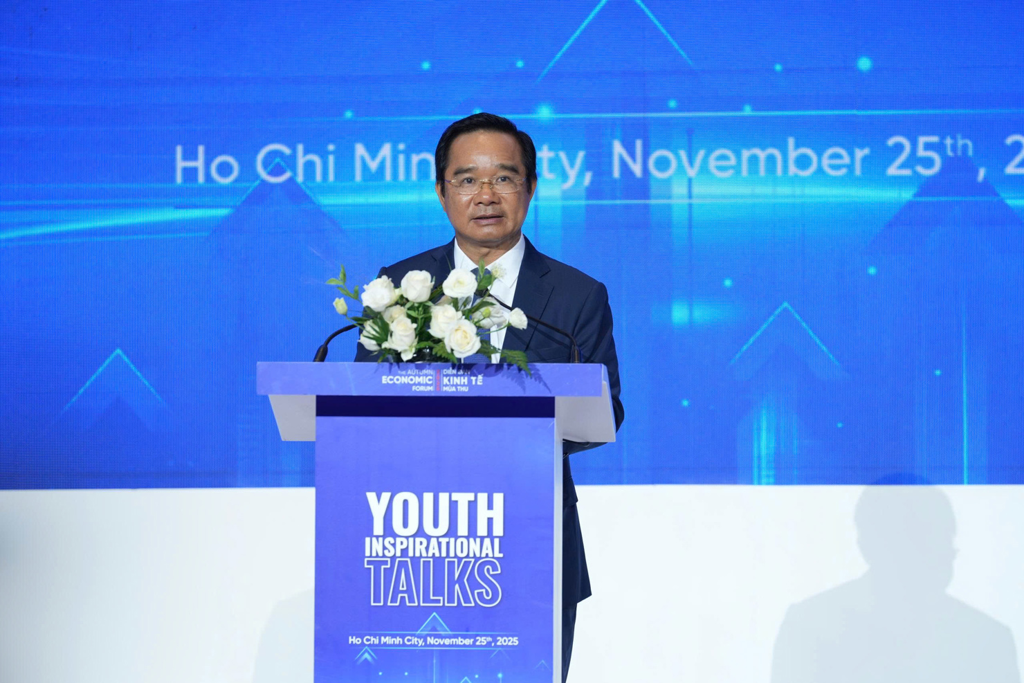 Ông Nguyễn Văn Được - Chủ tịch UBND TP. Hồ Chí Minh nhấn mạnh, thế hệ trẻ là trung tâm của sự chuyển đổi trong kỷ nguyên thông minh