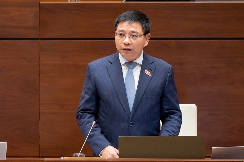 Bộ trưởng Bộ Tài chính Nguyễn Văn Thắng. Ảnh: Media Quốc hội