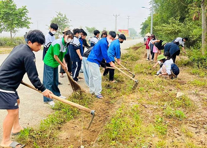 Huy động sức dân làm thay đổi diện mạo môi trường vùng cao ở Điện Biên
