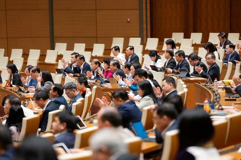 Quang cảnh phiên họp. Ảnh: Media Quốc hội