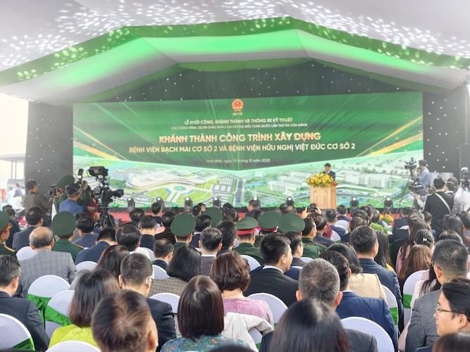 Toàn cảnh buổi lễ. Ảnh: Bộ Y tế