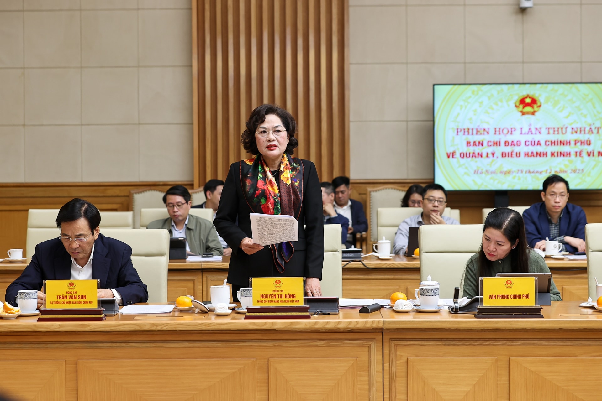 Thủ tướng chủ trì phiên họp thứ nhất Ban Chỉ đạo quản lý, điều hành kinh tế vĩ mô- Ảnh 3. Thủ tướng chủ trì phiên họp thứ nhất Ban Chỉ đạo quản lý, điều hành kinh tế vĩ mô- Ảnh 3.