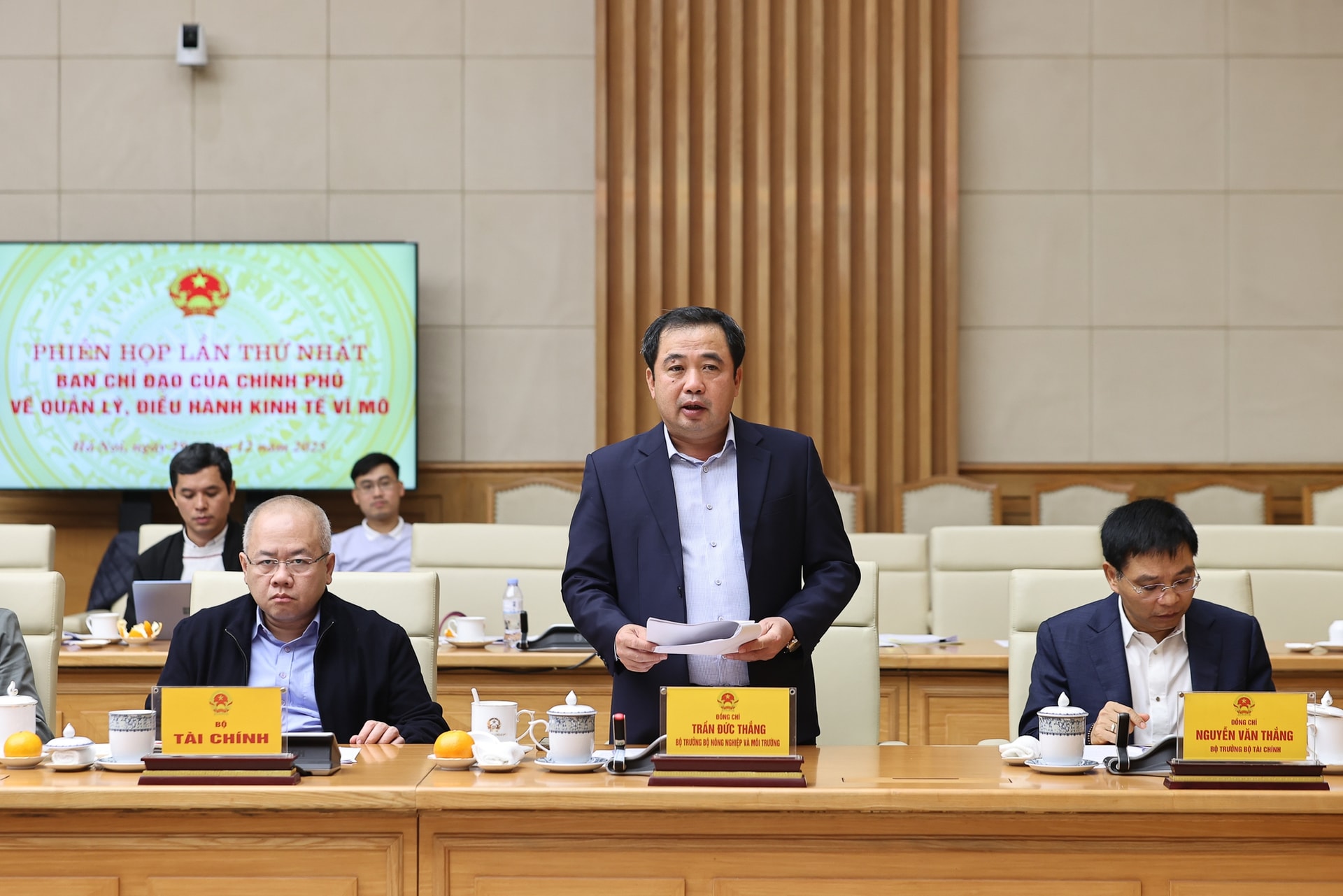 Thủ tướng chủ trì phiên họp thứ nhất Ban Chỉ đạo quản lý, điều hành kinh tế vĩ mô- Ảnh 4. Thủ tướng chủ trì phiên họp thứ nhất Ban Chỉ đạo quản lý, điều hành kinh tế vĩ mô- Ảnh 4.