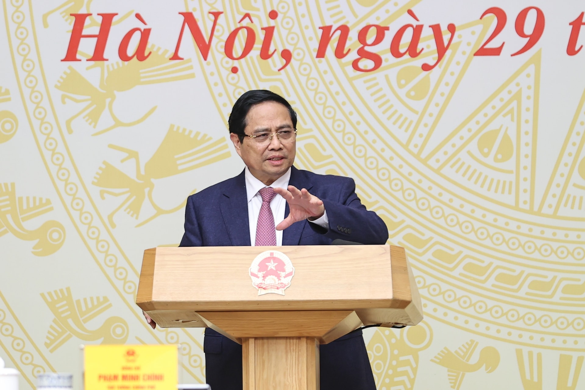 Thủ tướng chủ trì phiên họp thứ nhất Ban Chỉ đạo quản lý, điều hành kinh tế vĩ mô- Ảnh 6. Thủ tướng chủ trì phiên họp thứ nhất Ban Chỉ đạo quản lý, điều hành kinh tế vĩ mô- Ảnh 6.