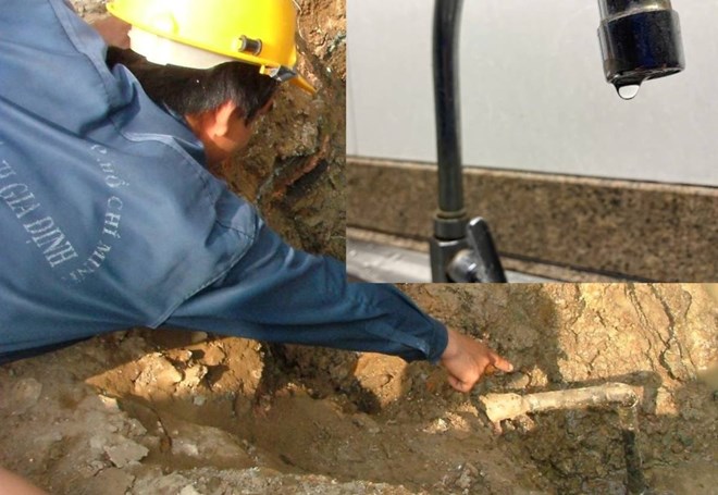 Cúp nước nhiều nơi ở TPHCM hôm nay 28.1