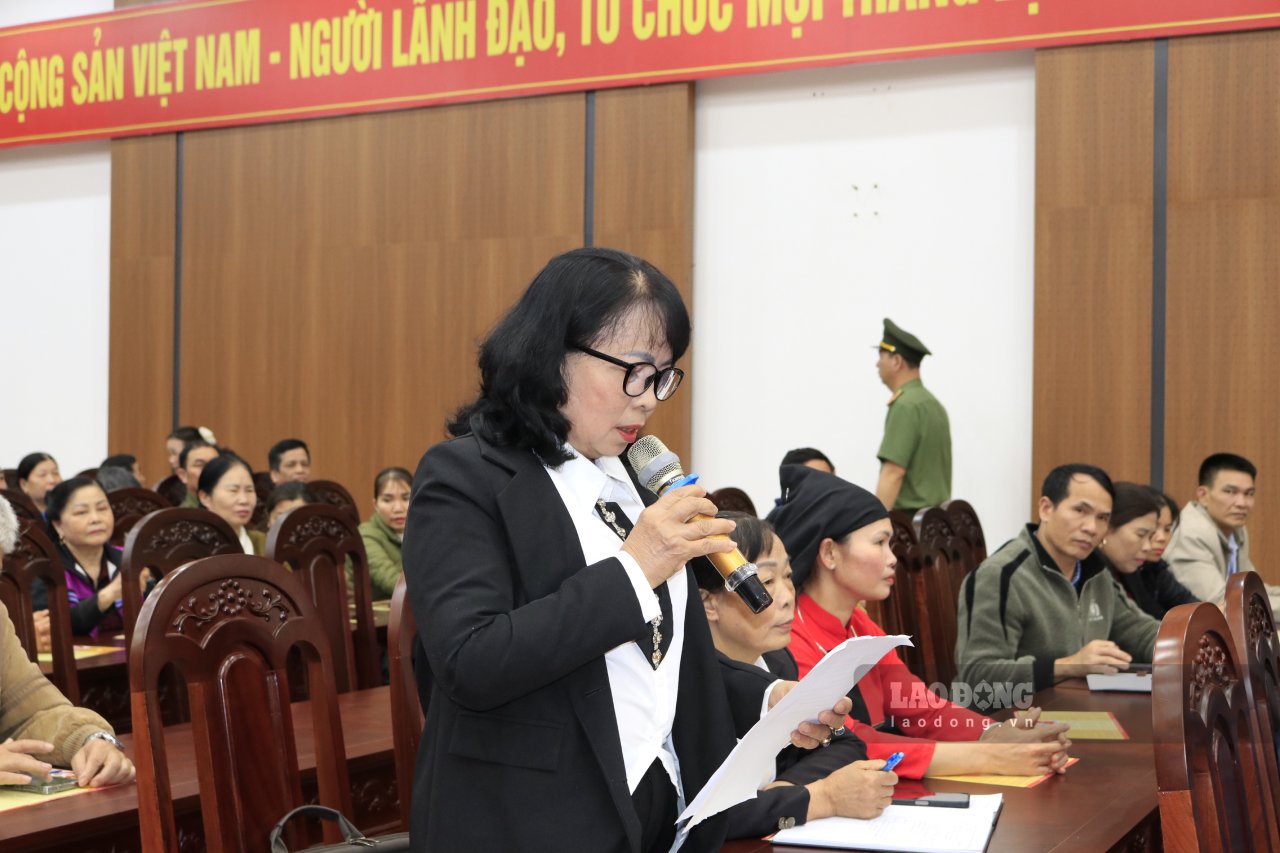 Các cử tri bày tỏ mong muốn