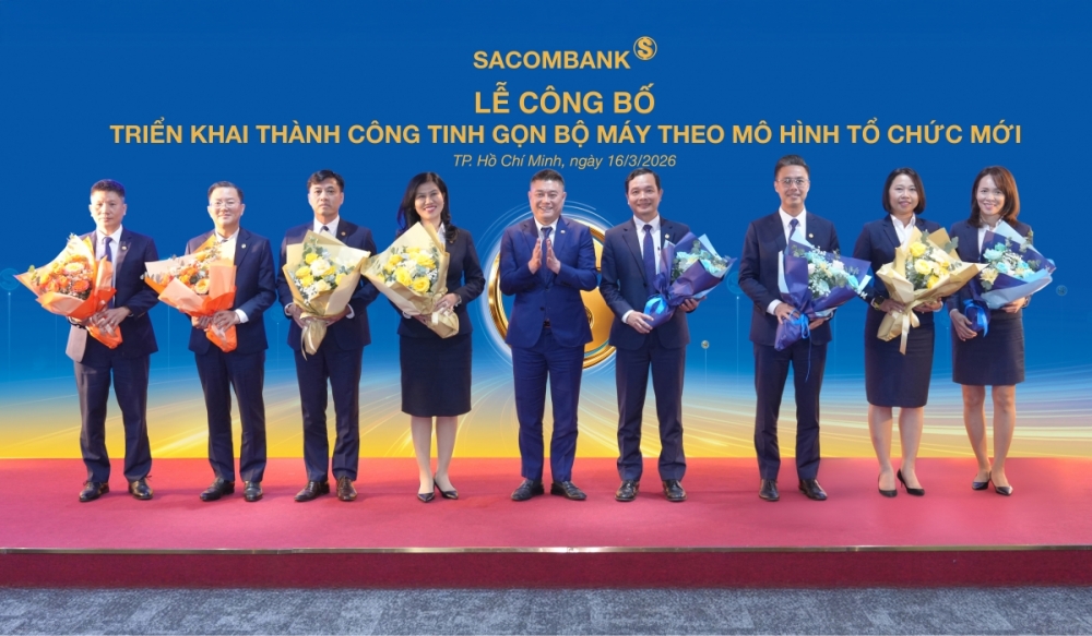 Sacombank “tái định hình” bộ máy, tăng tốc hoàn tất tái cơ cấu