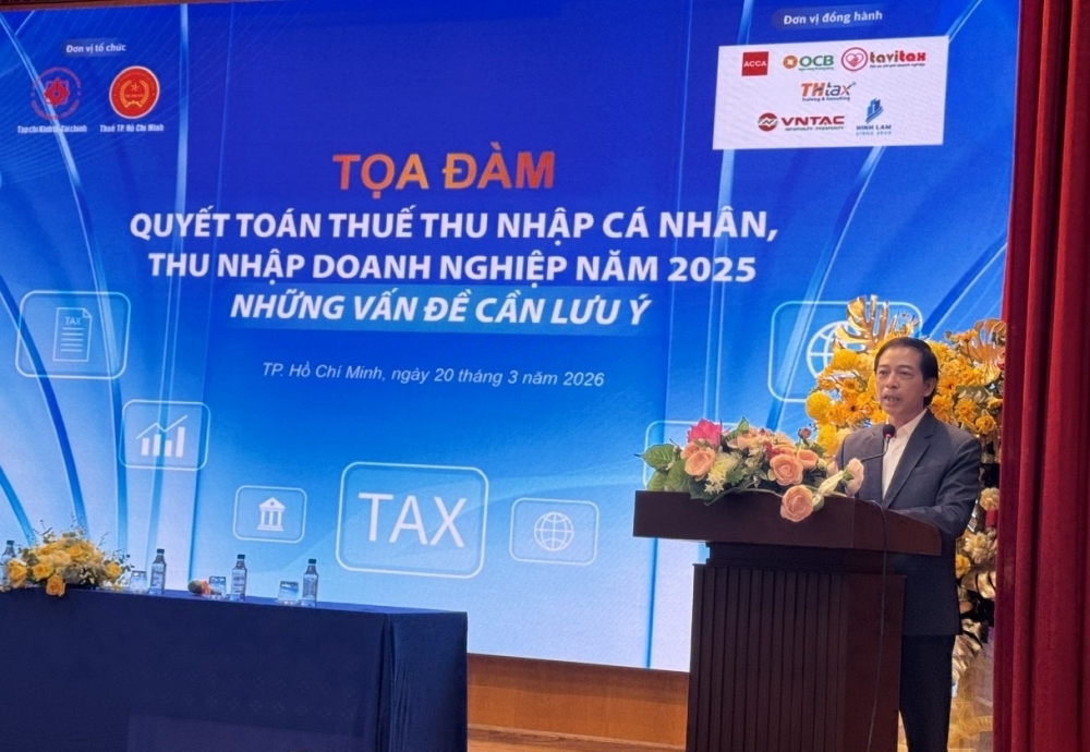 Khai mạc Tọa đàm “Quyết toán thuế thu nhập cá nhân, thu nhập doanh nghiệp năm 2025 – Những vấn đề cần lưu ý” Khai mạc Tọa đàm “Quyết toán thuế thu nhập cá nhân, thu nhập doanh nghiệp năm 2025 – Những vấn đề cần lưu ý”