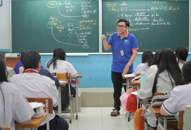 Việc giới hạn 5 nguyện vọng vào ngành Sư phạm khiến thí sinh phải cân nhắc kỹ khi đăng ký. Ảnh: Chân Phúc