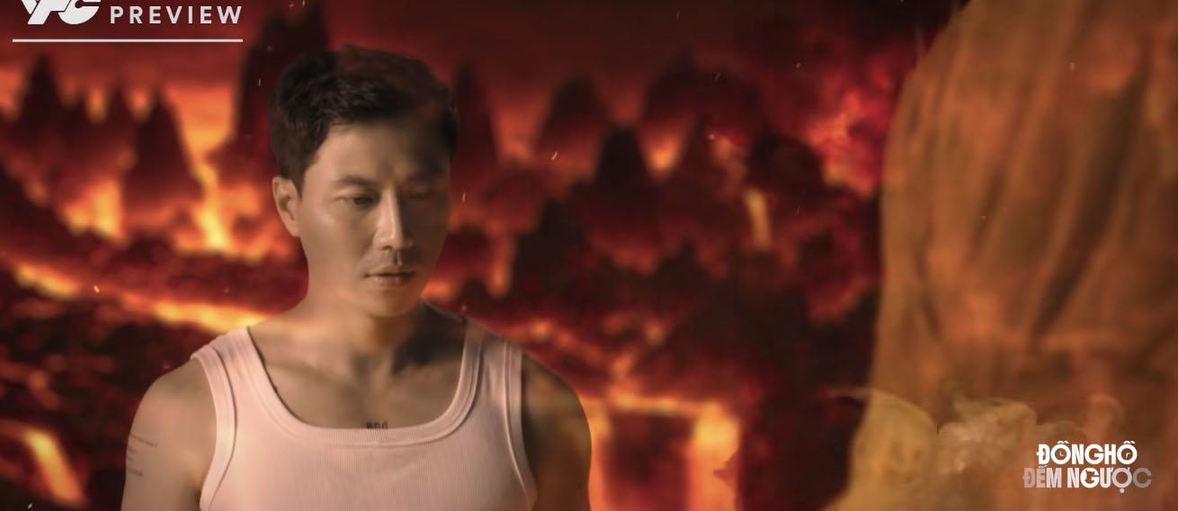 Thành muốn thay đổi giao kèo nhưng thần chết không chấp nhận trong tập 18 phim “Đồng hồ đếm ngược“. Ảnh: VFC.