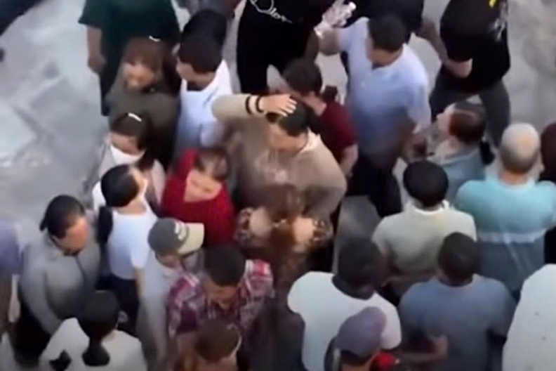 Sự việc xảy ra tại Liên Hoa Bảo Tháp. Ảnh: