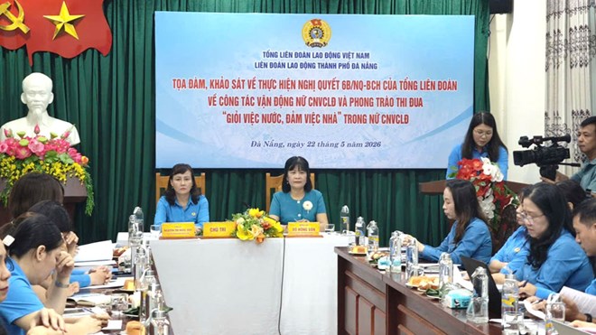 Công đoàn Đà Nẵng tổng kết Nghị quyết 6B và phong trào giỏi việc nước, đảm việc nhà