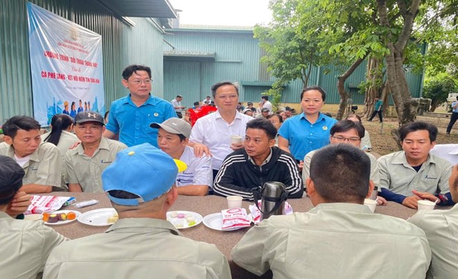 TPHCM nhân rộng mô hình lắng nghe công nhân